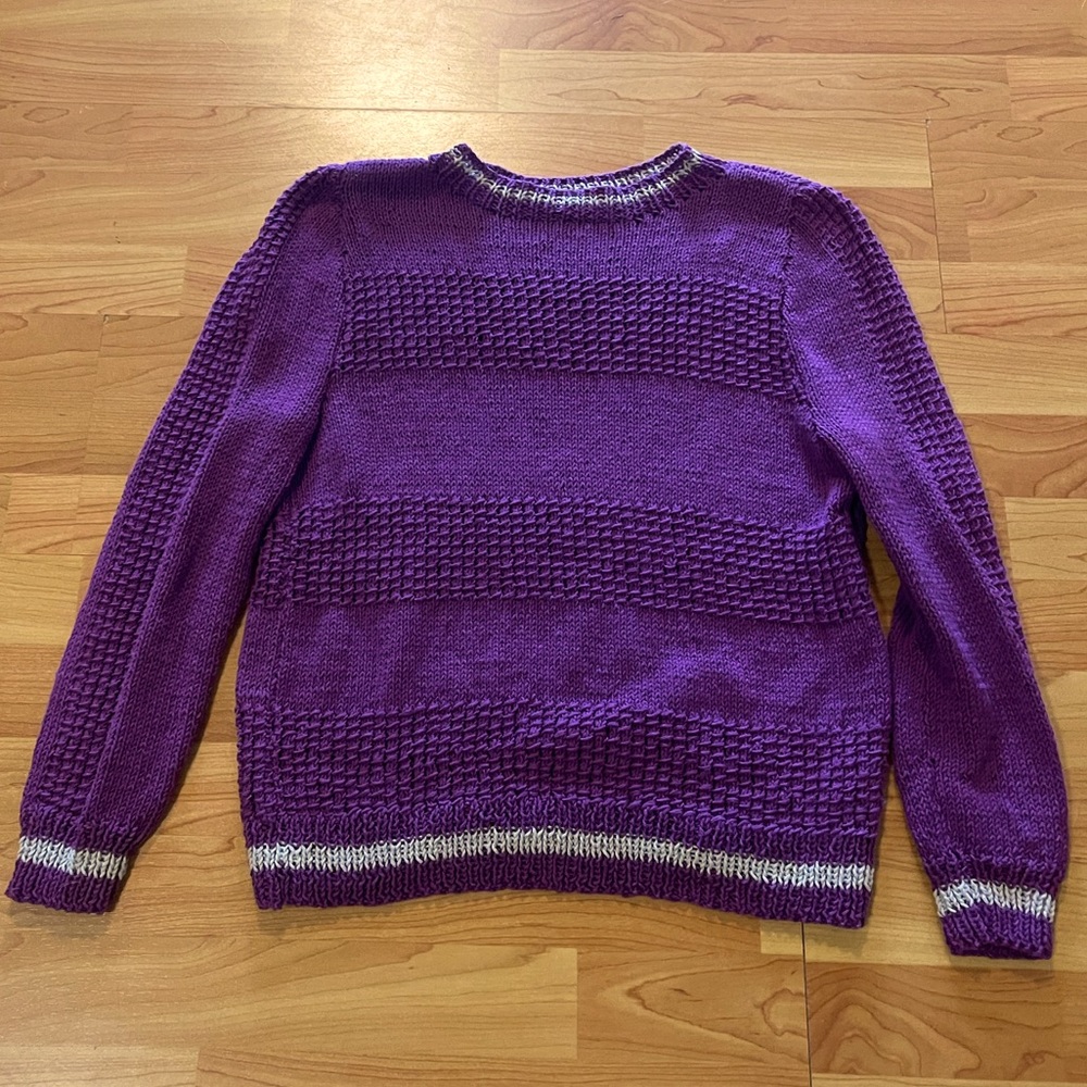 Purple Sweater